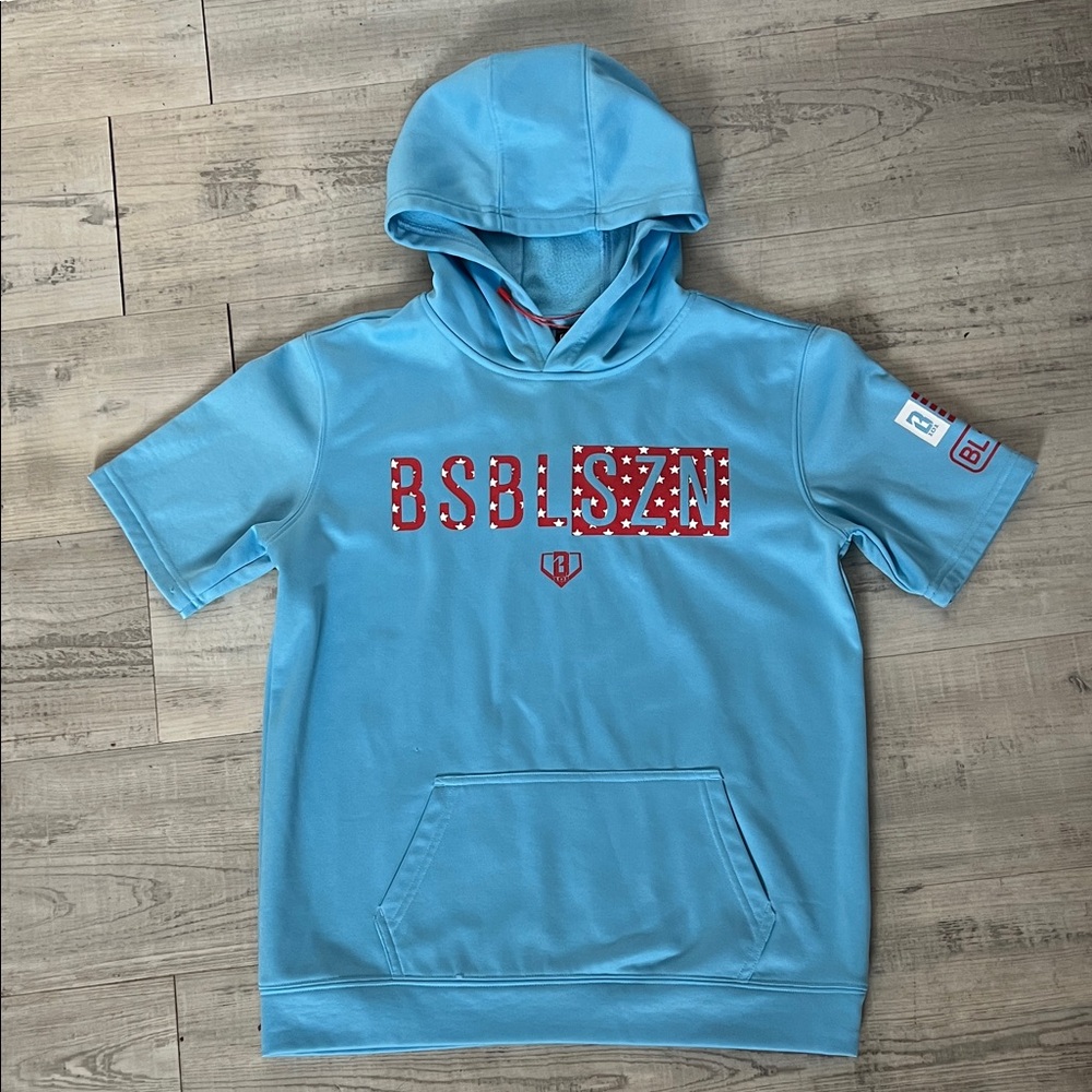 BSBL-SZN Youth Short Sleeve Hoodie V2